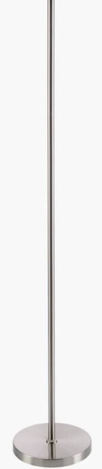 Hollyanne Modern Metallic - Nickel Floor Lamp - Image 4