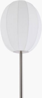 Hollyanne Modern Metallic - Nickel Floor Lamp - Image 5