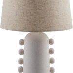 Mackenzi Traditional White Table Lamp