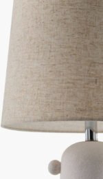 Mackenzi Traditional White Table Lamp - Image 7