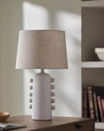 Mackenzi Traditional White Table Lamp - Image 2