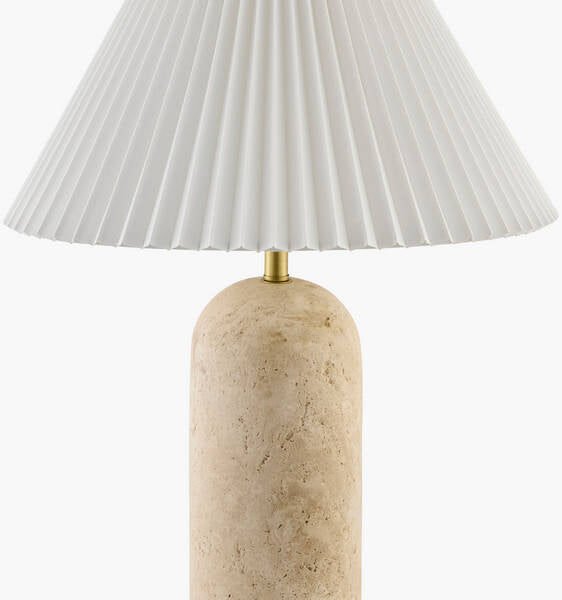 Autumn Laurel Traditional Beige Table Lamp - Galey Alix x Livabliss