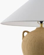 Araya Traditional Brown/White Table Lamp - Galey Alix x Livabliss - Image 3