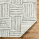 Architect Modern Ivory/Black Area Rug - Galey Alix Livabliss - Image 6