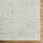 Architect Modern Ivory/Black Area Rug - Galey Alix Livabliss - Image 5