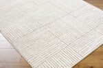 Architect Modern Ivory/Dark Brown Area Rug - Galey Alix Livabliss - Image 6