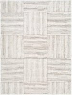 Architect Modern Ivory/Dark Brown Area Rug - Galey Alix Livabliss