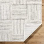 Architect Modern Ivory/Dark Brown Area Rug - Galey Alix Livabliss - Image 8