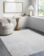 Architect Modern Ivory Area Rug - Galey Alix Livabliss - Image 2