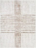 Architect Modern Dark Brown/Ivory Area Rug - Galey Alix Livabliss