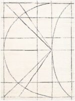 Architect Modern Black/Ivory Area Rug - Galey Alix Livabliss