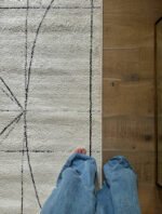 Architect Modern Black/Ivory Area Rug - Galey Alix Livabliss - Image 9