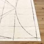 Architect Modern Black/Ivory Area Rug - Galey Alix Livabliss - Image 4