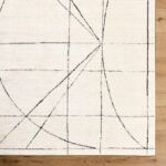 Architect Modern Black/Ivory Area Rug - Galey Alix Livabliss - Image 6