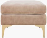Benjamin Light Brown Bench - Galey Alix x Livabliss - Image 7