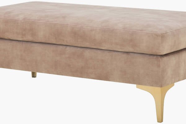 Benjamin Light Brown Bench - Galey Alix x Livabliss