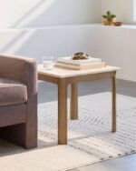 Blair Beige End Table - Galey Alix x Livabliss - Image 4