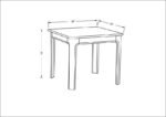 Blair Beige End Table - Galey Alix x Livabliss - Image 9