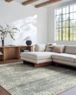 Collins Avenue Traditional Olive Area Rug - Galey Alix Livabliss - Image 3