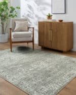 Collins Avenue Traditional Olive Area Rug - Galey Alix Livabliss - Image 2