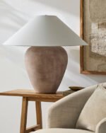 Camden Ford Traditional Brown Table Lamp - Galey Alix x Livabliss - Image 3