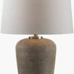 Cordova Traditional Light Gray Table Lamp - Galey Alix x Livabliss