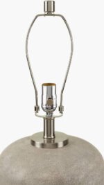 Cordova Traditional Light Gray Table Lamp - Galey Alix x Livabliss - Image 5