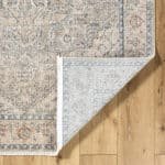 Maria Elena Traditional Taupe/Dark Blue Area Rug - Galey Alix Livabliss - Image 8