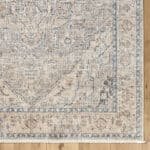 Maria Elena Traditional Taupe/Dark Blue Area Rug - Galey Alix Livabliss - Image 7
