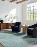 Maria Elena Traditional Dusty Sage Area Rug - Galey Alix Livabliss - Image 3