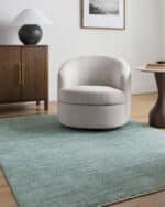 Maria Elena Traditional Dusty Sage Area Rug - Galey Alix Livabliss - Image 2