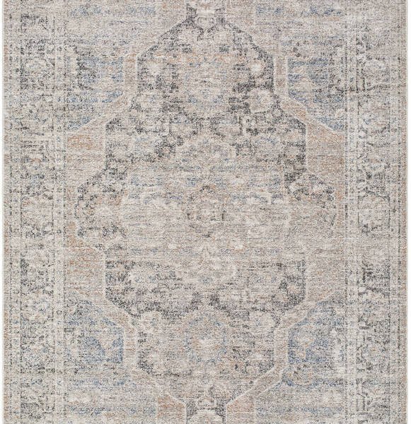 Maria Elena Traditional Dark Brown Area Rug - Galey Alix Livabliss