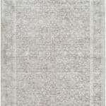 Maria Elena Traditional Ivory/Medium Brown Area Rug - Galey Alix Livabliss