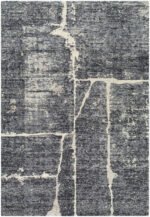 Janek Modern Ash Gray Area Rug - Galey Alix Livabliss