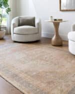 Luciana Traditional Taupe Area Rug - Galey Alix Livabliss - Image 2