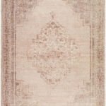 Luciana Traditional Dusty Rose Area Rug - Galey Alix Livabliss