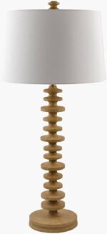 Merrill Traditional Brown Table Lamp - Galey Alix x Livabliss