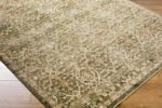 Myrtle Avenue Traditional Olive/Medium Brown Area Rug - Galey Alix Livabliss - Image 5