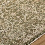 Myrtle Avenue Traditional Olive/Medium Brown Area Rug - Galey Alix Livabliss - Image 8