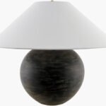 Saint Martin Traditional Charcoal Table Lamp - Galey Alix x Livabliss