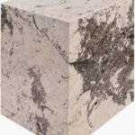 Taryn Cream End Table - Galey Alix x Livabliss