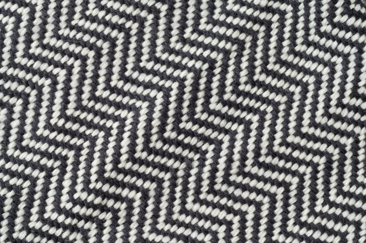 Chevron Pattern Soft Wool Throw Size Blanket - Image 9
