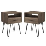 Croft Nightstand / Side Table, Set of 2 - Image 9