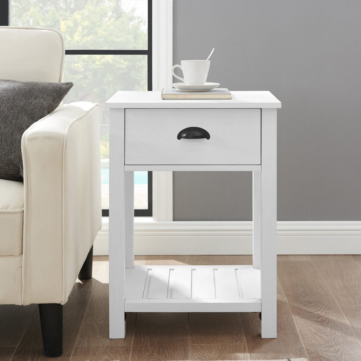 Country Nightstand / Side Table - Image 11