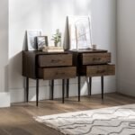 Olivia Two-Drawer Nightstand / Side Table, Set of 2 - Image 7