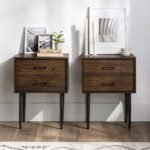 Olivia Two-Drawer Nightstand / Side Table, Set of 2 - Image 6