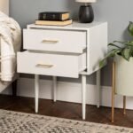 Olivia Two-Drawer Nightstand / Side Table, Set of 2 - Image 9