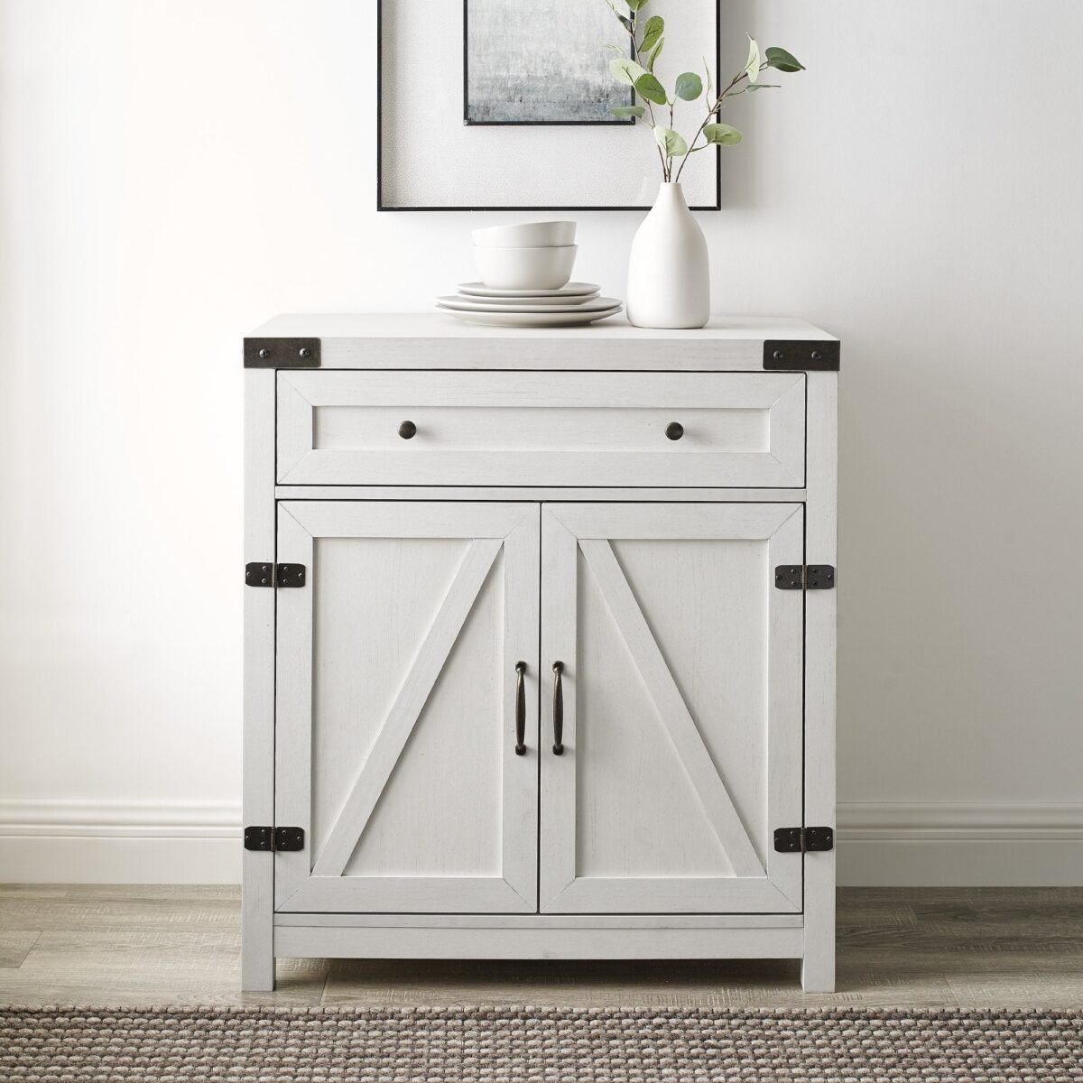Barn Door Accent Cabinet - Image 2