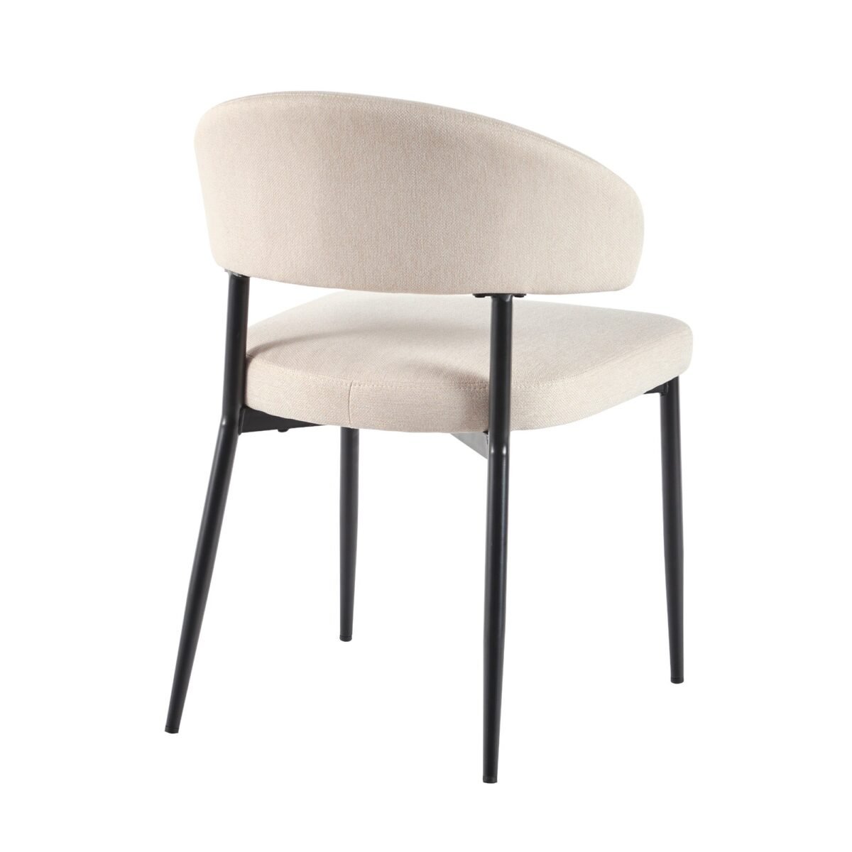 Alexis Modern Upholstered Curved Dining Chair, set of 2 - Image 17