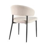 Alexis Modern Upholstered Curved Dining Chair, set of 2 - Image 17